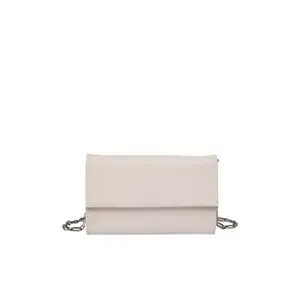 Women's Smooth Leather Zip Interior Shoulder Bag COMMA image-1