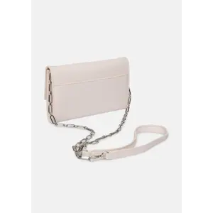 Women's Smooth Leather Zip Interior Shoulder Bag COMMA image-2