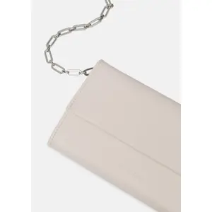 Women's Smooth Leather Zip Interior Shoulder Bag COMMA image-6