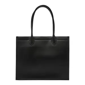 Smooth Leather Tote Bag with Magnetic Closure for Women COMMA image-0