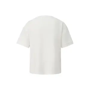 Women's Relaxed Fit T-Shirt with Chest Pocket and Embroidery COMMA image-1