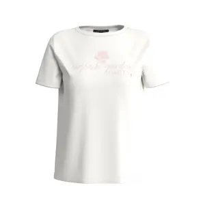 Women's Cotton Blend Graphic T-Shirt COMMA image-0