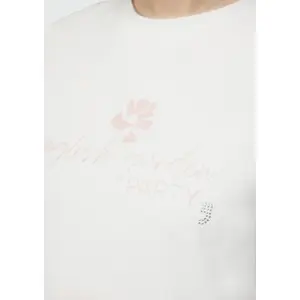 Women's Cotton Blend Graphic T-Shirt COMMA image-3
