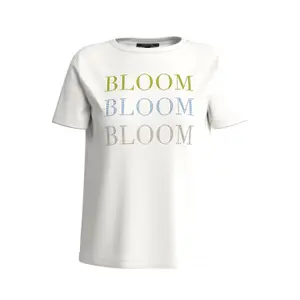 Women's Cotton Blend Graphic T-Shirt COMMA image-0