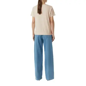 Women's Cotton Blend Graphic T-Shirt COMMA image-5