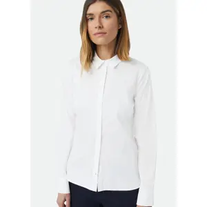 Women’s Long Sleeve Stretch Cotton Shirt COMMA image-3
