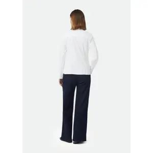 Women’s Long Sleeve Stretch Cotton Shirt COMMA image-4