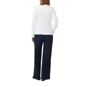 Women’s Long Sleeve Stretch Cotton Shirt COMMA image-5