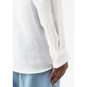 Women's Long Sleeve Ramie Shirt COMMA image-3