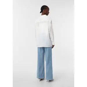 Women's Long Sleeve Ramie Shirt COMMA image-4