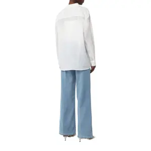 Women's Long Sleeve Ramie Shirt COMMA image-5