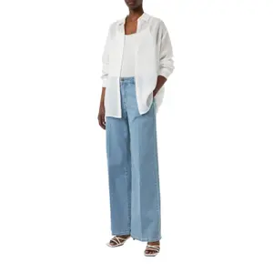 Women's Long Sleeve Ramie Shirt COMMA image-6