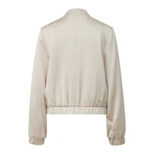 Women's High Collar Satin Jacket COMMA image-1