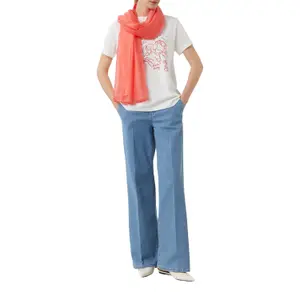 Lightweight Silk Blend Scarf for Women COMMA image-4