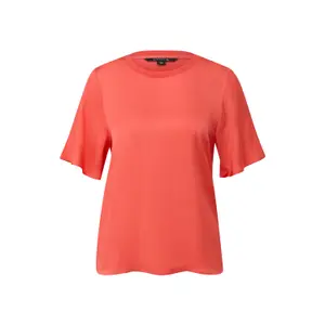Women's Fluid Material Blend T-Shirt COMMA image-0