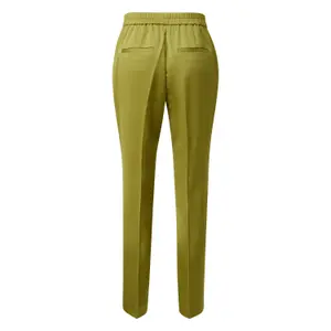 Satin Cigarette Trousers Women COMMA image-1