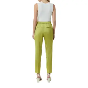 Satin Cigarette Trousers Women COMMA image-5