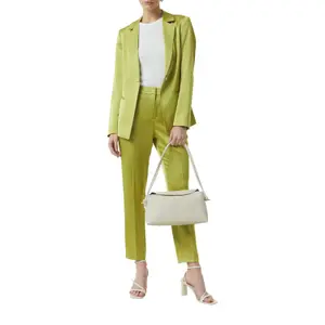 Satin Cigarette Trousers Women COMMA image-6