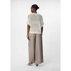 Women’s Satin Palazzo Trousers COMMA image-4