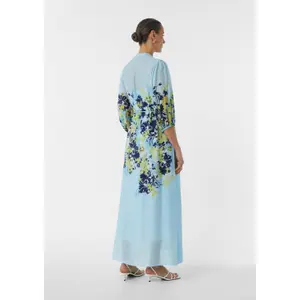 Maxi Tunic Dress High Neck Wide 3/4 Sleeves Women COMMA image-4