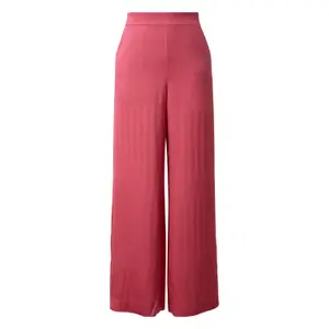 Women's Festive Satin Palazzo Trousers COMMA image-0