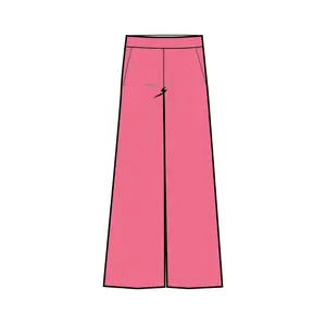 Women's Festive Satin Palazzo Trousers COMMA image-2