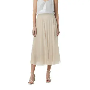 Women's Jersey Lined Tulle Skirt COMMA image-2