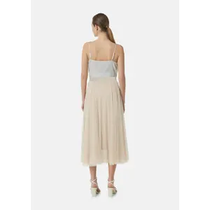 Women's Jersey Lined Tulle Skirt COMMA image-4