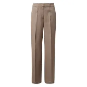 Shimmering Linen Suit Trousers Women COMMA Marlene image-0