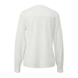 Women's Mixed Fabric Blouse COMMA image-1