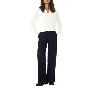 Women's Mixed Fabric Blouse COMMA image-5