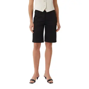 Women's cotton Bermuda shorts COMMA image-2