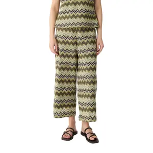 Lace Knit Trousers Women COMMA image-2