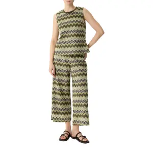 Lace Knit Trousers Women COMMA image-6