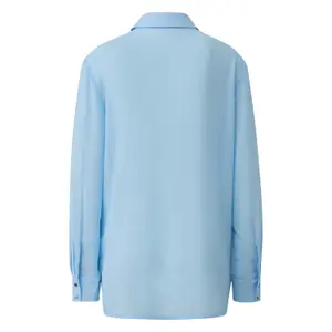 Women's Long Sleeve Shirt with Button Placket COMMA image-1