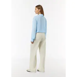 Women's Long Sleeve Shirt with Button Placket COMMA image-4