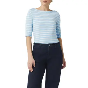 Women's Fitted Striped T-Shirt COMMA image-2