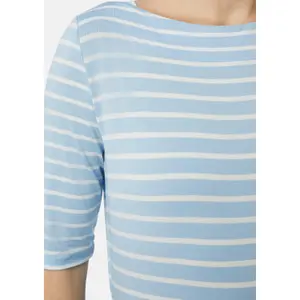Women's Fitted Striped T-Shirt COMMA image-3