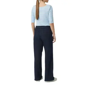 Women's Fitted Striped T-Shirt COMMA image-5