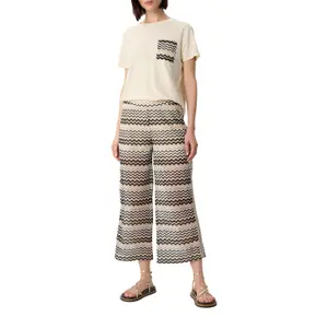 Women's Knitted Jersey Trousers COMMA image-6