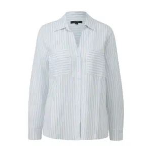 Women's long sleeve linen shirt COMMA image-0