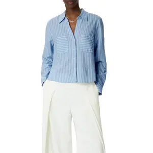Women's long sleeve linen shirt COMMA image-2
