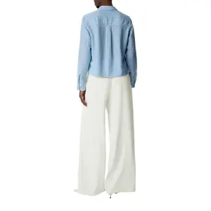 Women's long sleeve linen shirt COMMA image-5