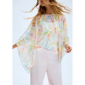 Women's long sleeve linen shirt COMMA image-6