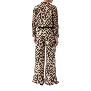 Womens Viscose Palazzo Trousers COMMA image-5