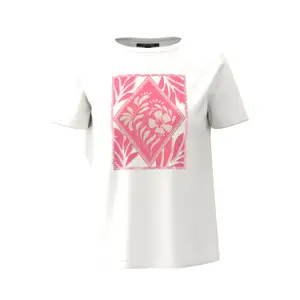 Women's Front Print Jersey T-shirt COMMA image-0