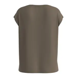 Women's Dropped Shoulder Viscose T-Shirt COMMA image-1