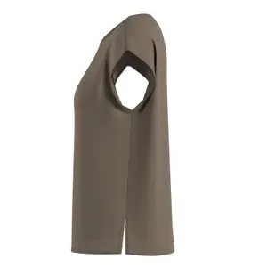 Women's Dropped Shoulder Viscose T-Shirt COMMA image-6
