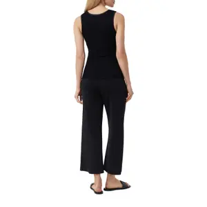 Slim Fit Ribbed Fabric Vest Women COMMA image-5