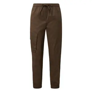 Women's Poplin Cargo Trousers COMMA image-0